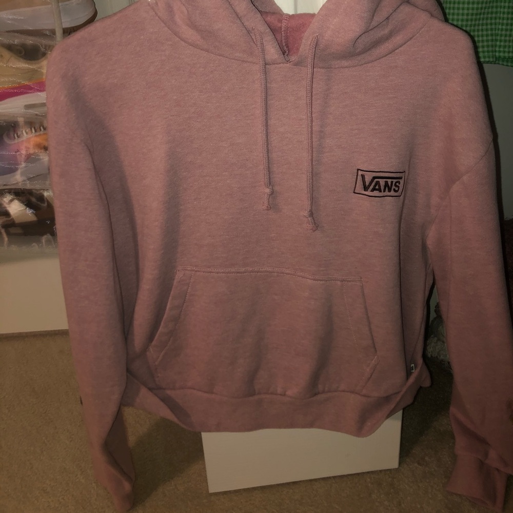 pink vans sweatshirt